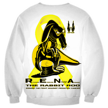 RENA THE PEDIATRIC CANCER FIGHTING RABBIT ROO SWEATSHIRTS