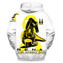 RENA THE PEDIATRIC CANCER FIGHTING RABBIT ROO HOODIES