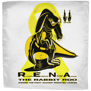 RENA The Pediatric Cancer Fighting Rabbit Roo Bandanas