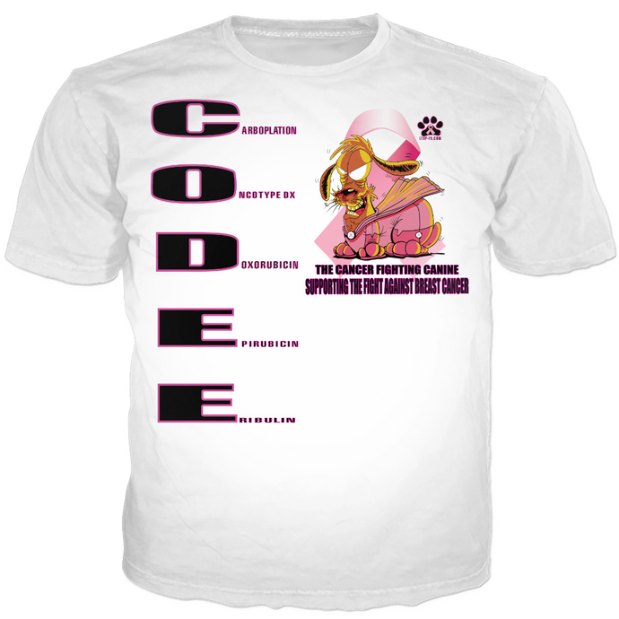 CODEE The Cancer Fighting Canine Tshirt