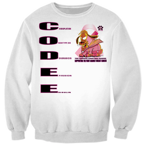 CODEE The Cancer Fighting Canine Sweat Shirts