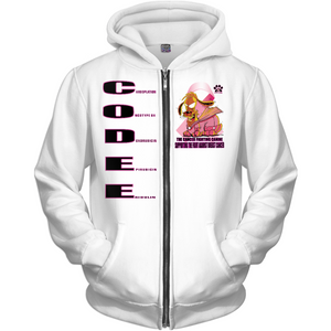 CODEE The Cancer Fighting Canine Hoodies