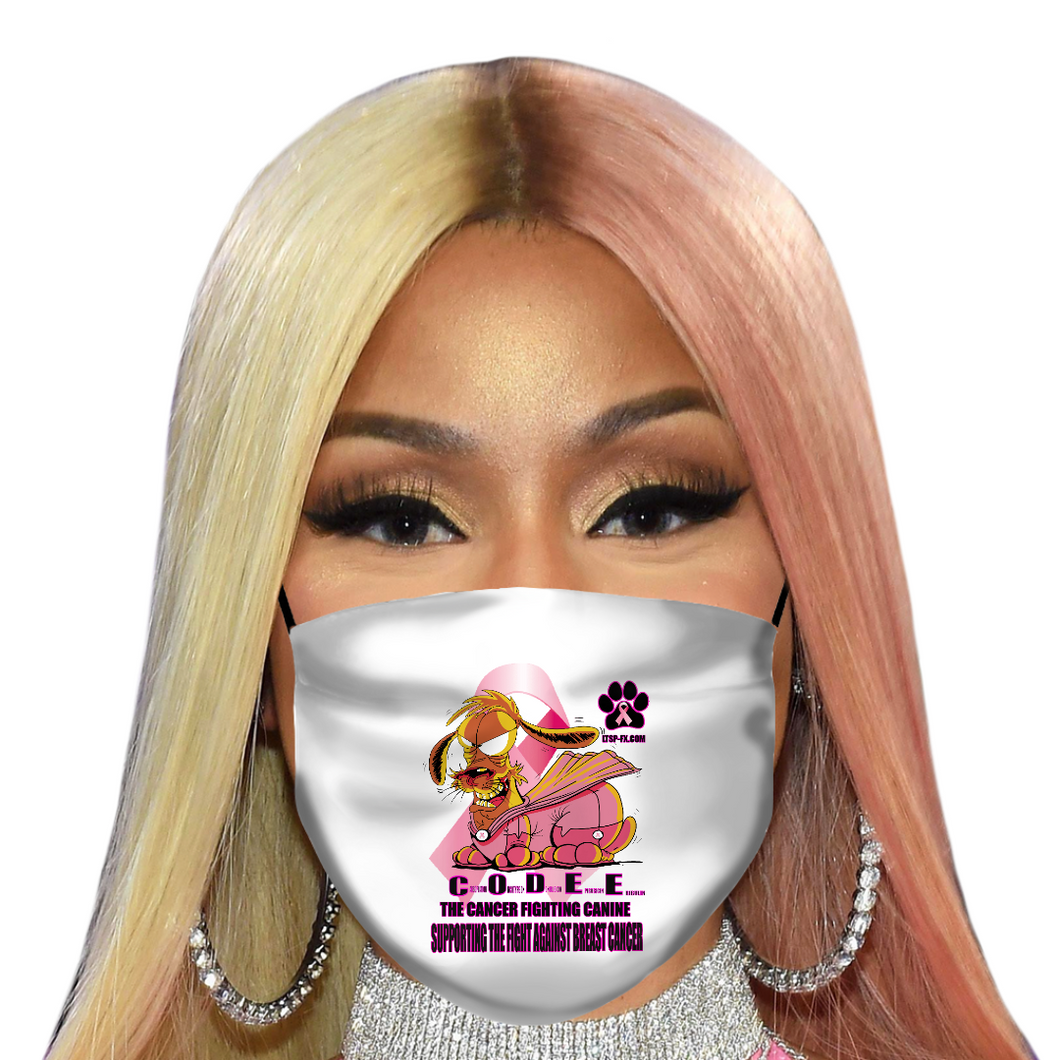 CODEE The Cancer Fighting Canine Face Mask