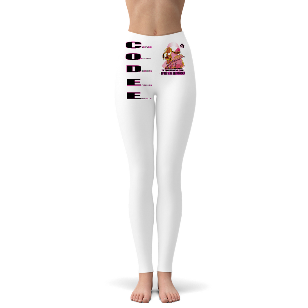 CODEE The Cancer Fighting Canine Adult Leggings