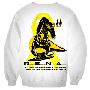 RENA The Pediatric Cancer Fighting Rabbit Roo Sweat-Shirt