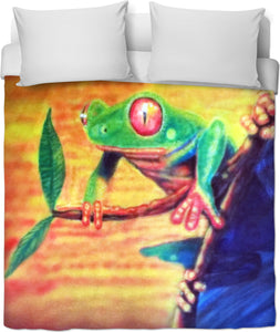 Tree Frog Duvet Cover