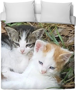 Kitty Cousins Duvet Cover